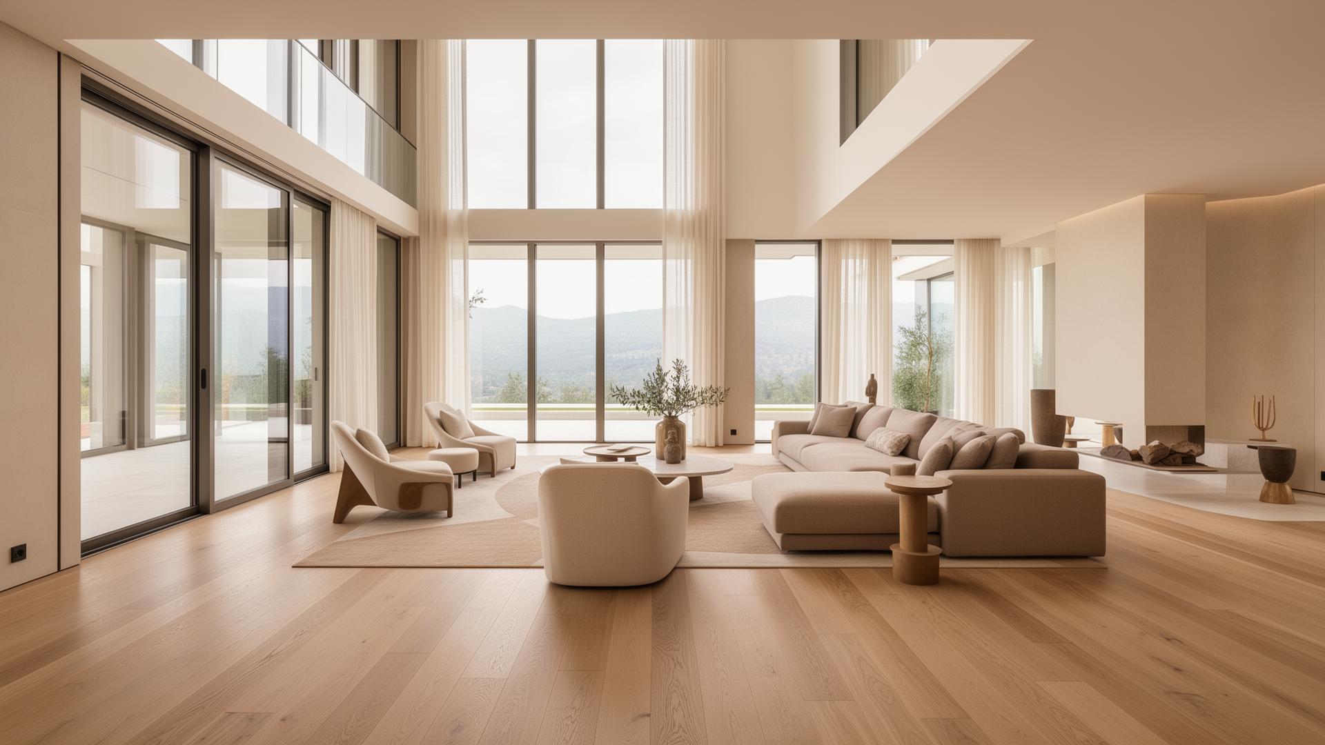 Refined villa interior